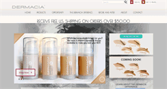 Desktop Screenshot of dermacia.com